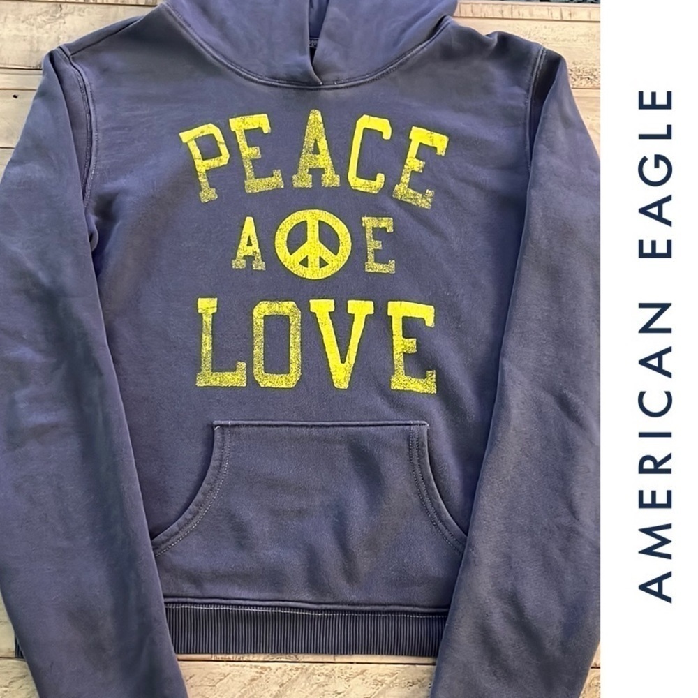 American Eagle‎ Pull-Over Hoodie Sweatshirt